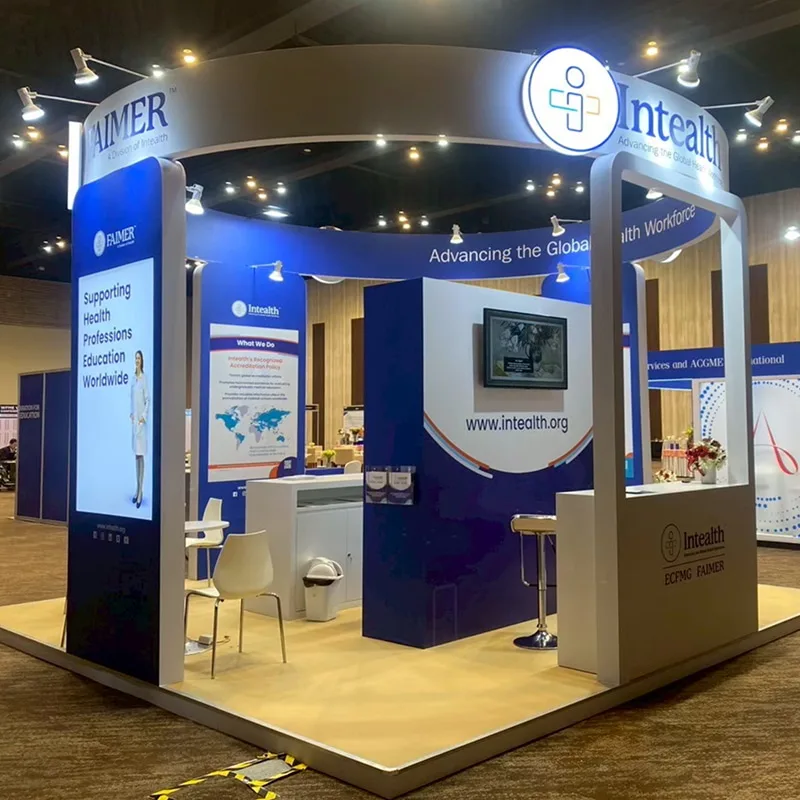 Modern Exhebition Technologies Booth On Budget
